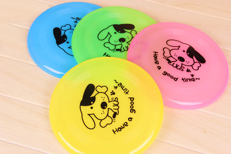 Silicone Flying Saucer Dog Cat Toy
