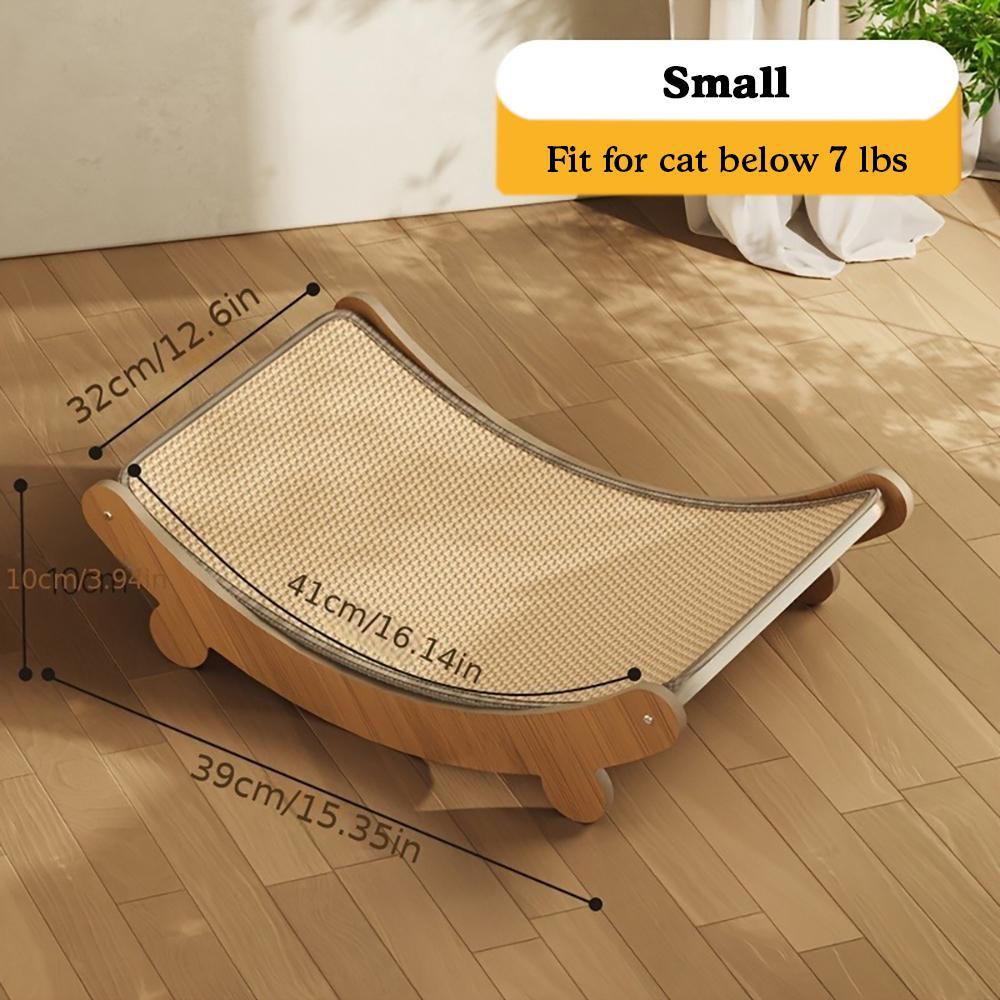 U-shaped Cat Scratching And Lying Bed