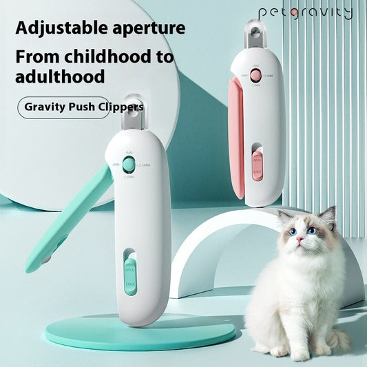 Cat Nail Gravity Push Scissors