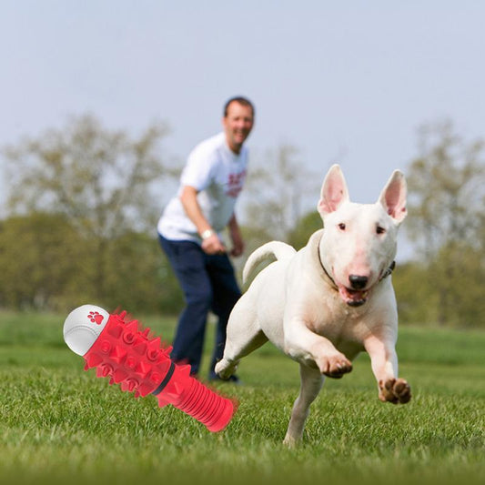 Dog Rubber Chewing Interactive  Toy