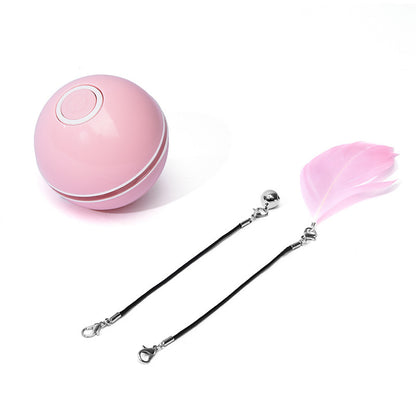Electronic Rolling Pet Funny Cat Toy Ball
