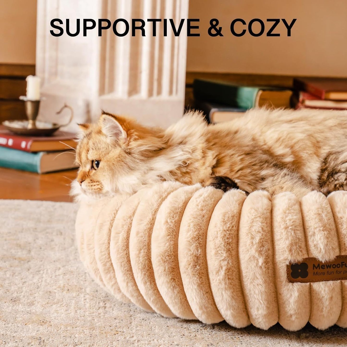 Washable Round Pet Bed F