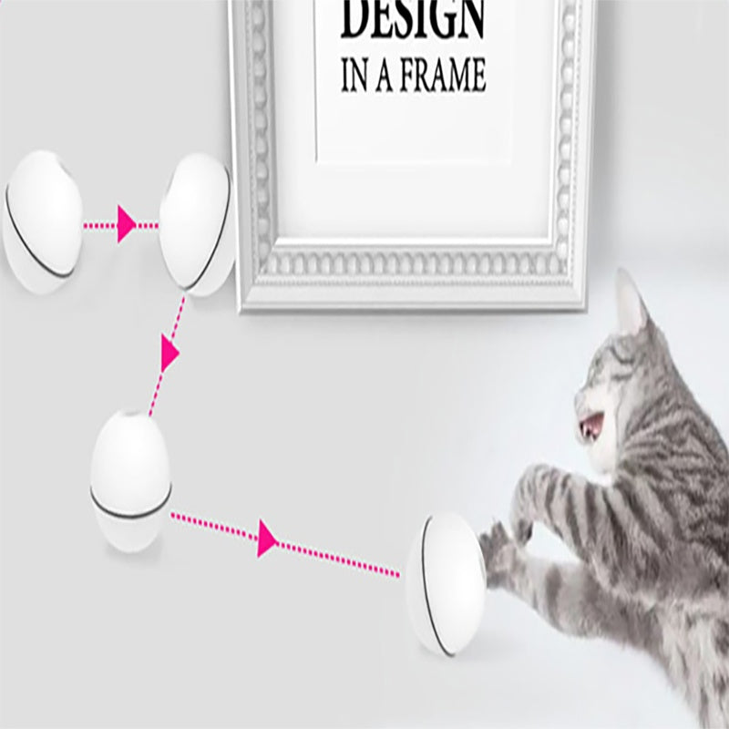 Electronic Rolling Pet Funny Cat Toy Ball