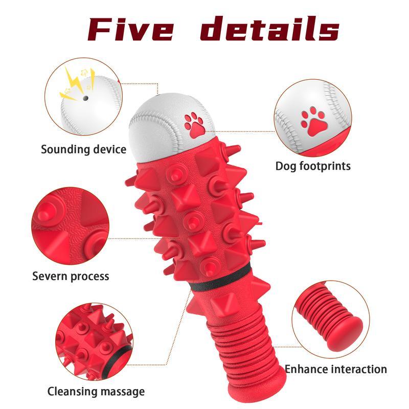 Dog Rubber Chewing Interactive  Toy
