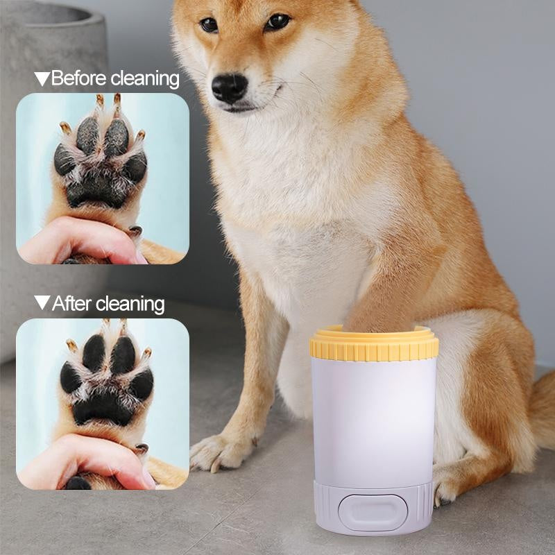 Semi-Automatic No-Electric Dog Paw Cleaner