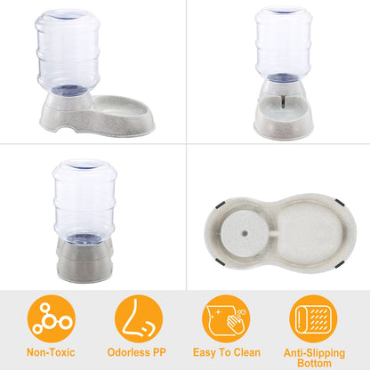 Self-Dispensing Gravity Pets Water Feeder