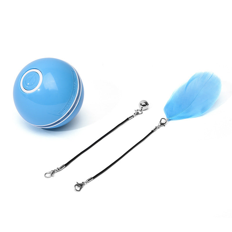 Electronic Rolling Pet Funny Cat Toy Ball