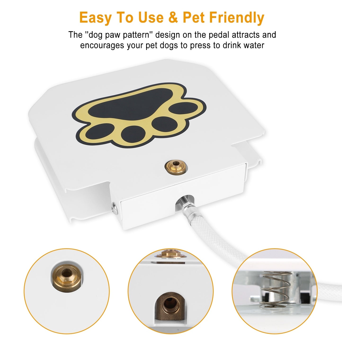 Water Fountain Outdoor Dog Pet Water Dispenser