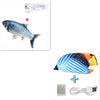 Electric Funny Cat Simulation Fish Beating Usb Jumping Cat Toy