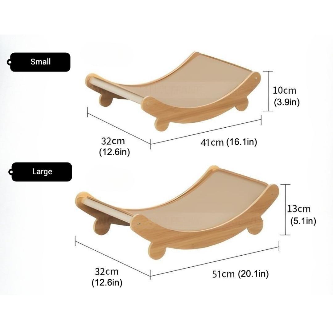 U-shaped Cat Scratching And Lying Bed