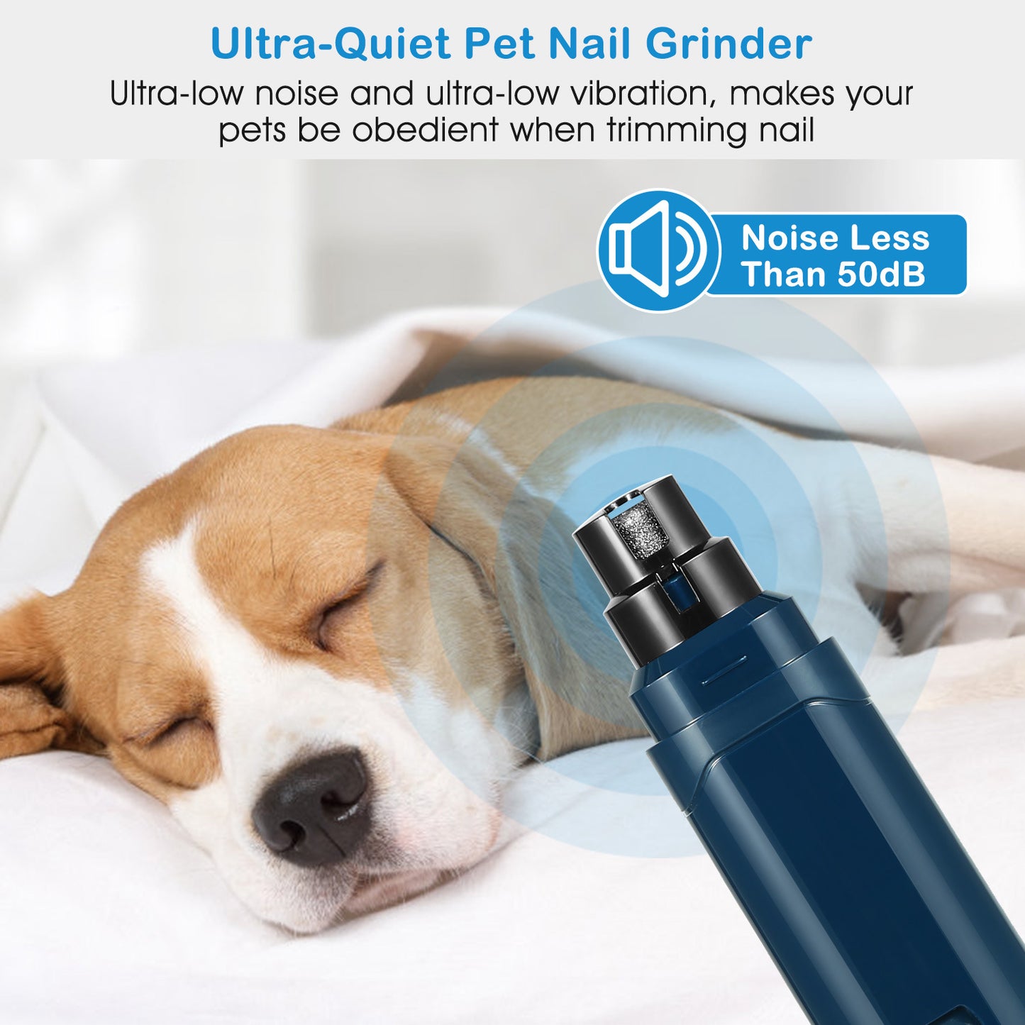 USB Rechargeable Pet Nail Grinder