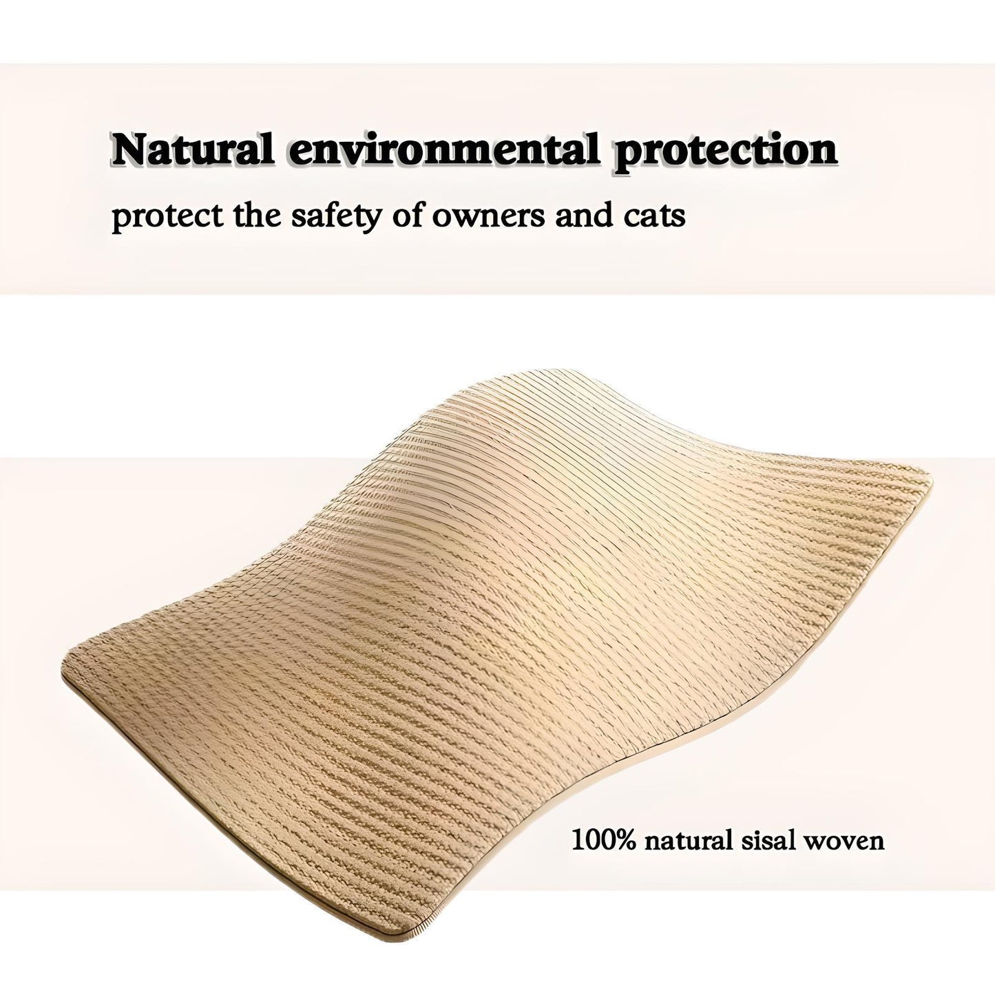 U-shaped Cat Scratching And Lying Bed