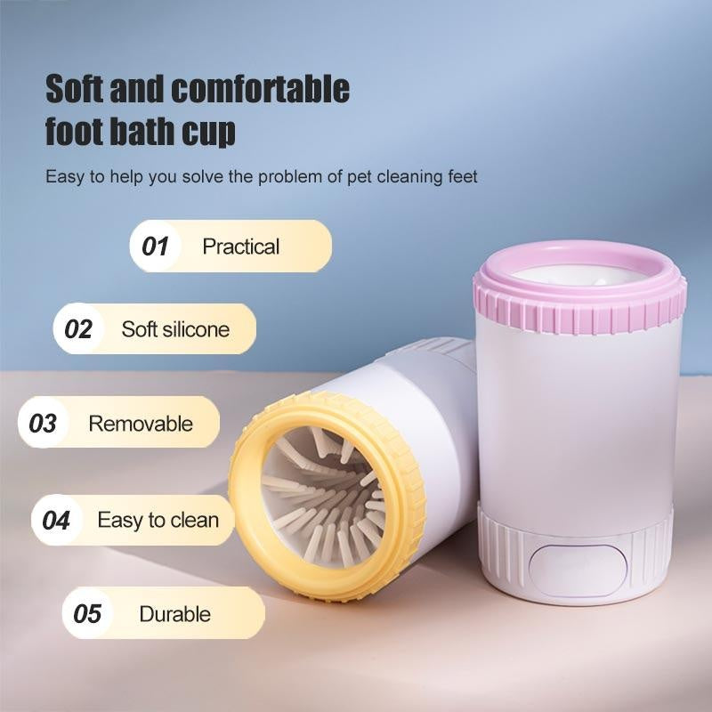 Semi-Automatic No-Electric Dog Paw Cleaner