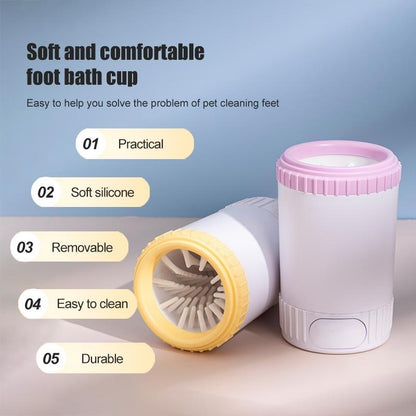 Semi-Automatic No-Electric Dog Paw Cleaner